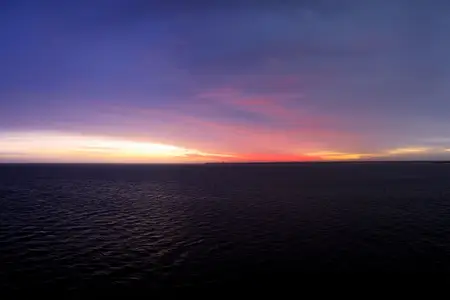 Kieler Förde an einem Wintermorgen